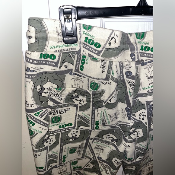 RIPNDIP Money Bag Green Sweatpants - Picture 7 of 8